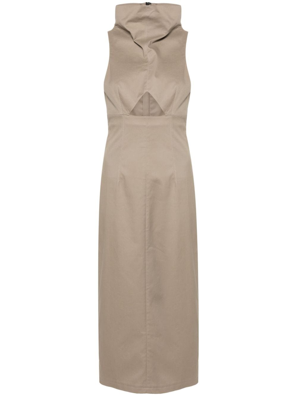 The Mannei Lomma sleeveless midi dress - Grey von The Mannei