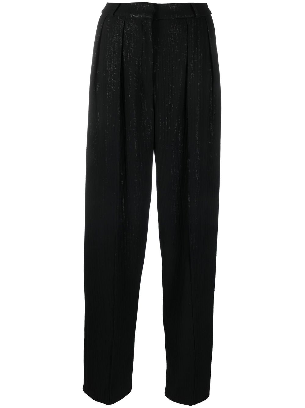 The Mannei 'Terras' straight-leg trousers - Black von The Mannei