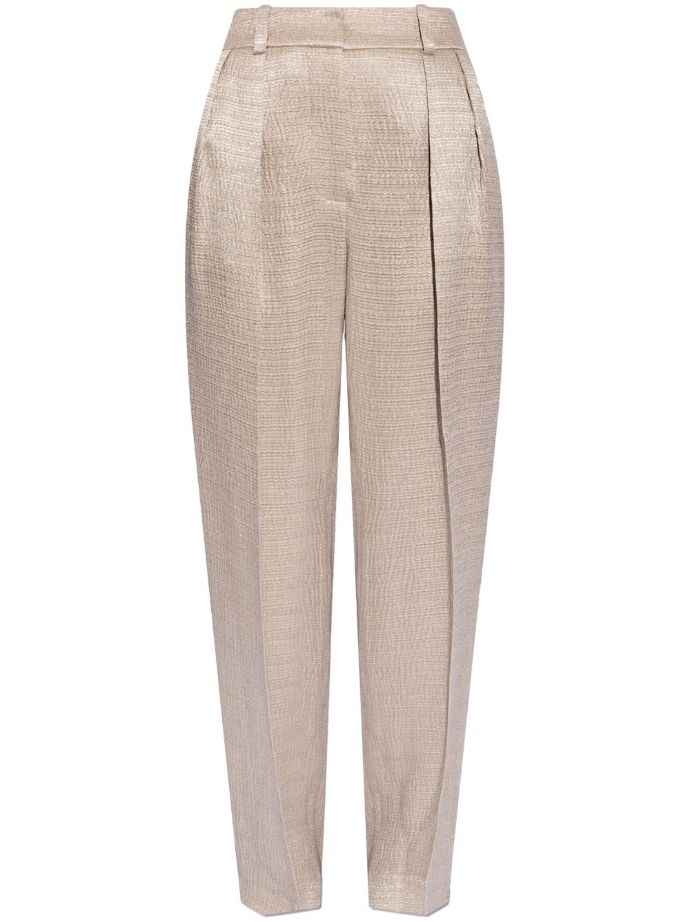 The Mannei Vertou high-waisted trousers - Neutrals von The Mannei