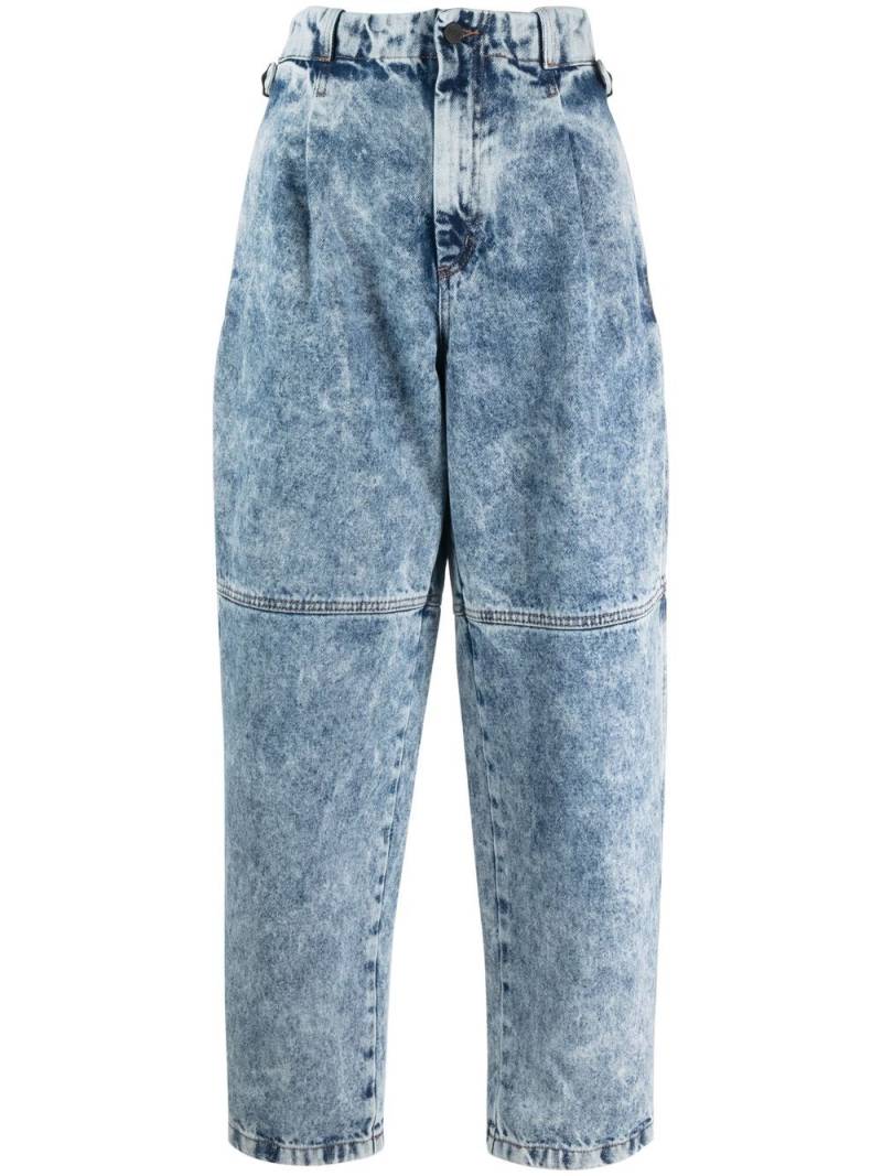 The Mannei high-waisted Shobak jeans - Blue von The Mannei