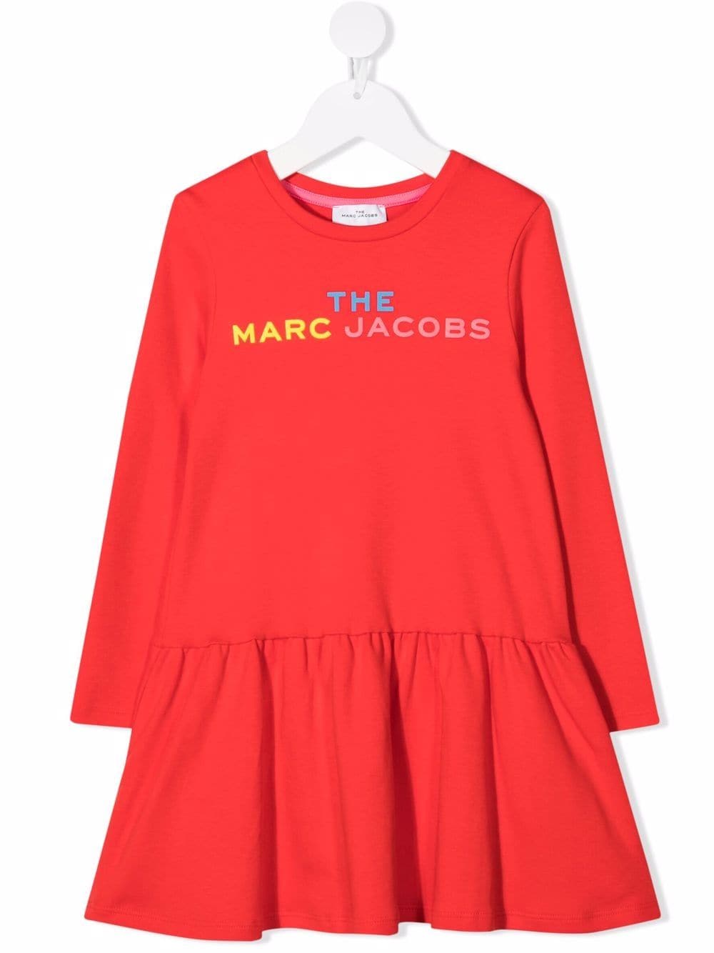 Marc Jacobs Kids logo-print flared dress von Marc Jacobs Kids