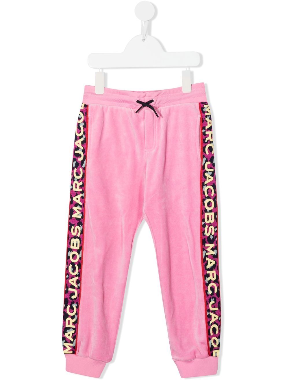 Marc Jacobs Kids logo-tape track pants - Pink von Marc Jacobs Kids