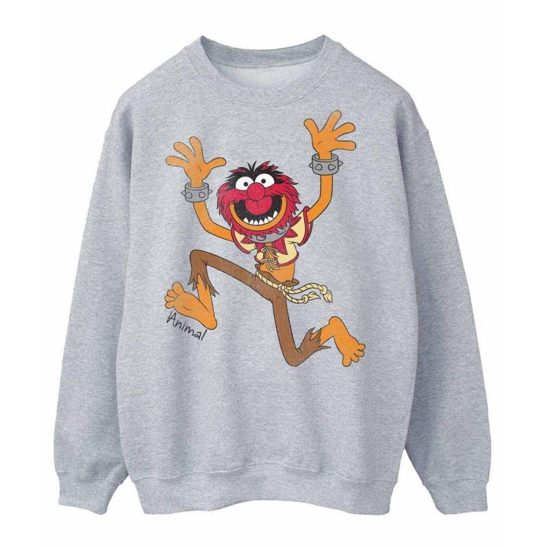 Classic Sweatshirt Herren Grau XL von The Muppets