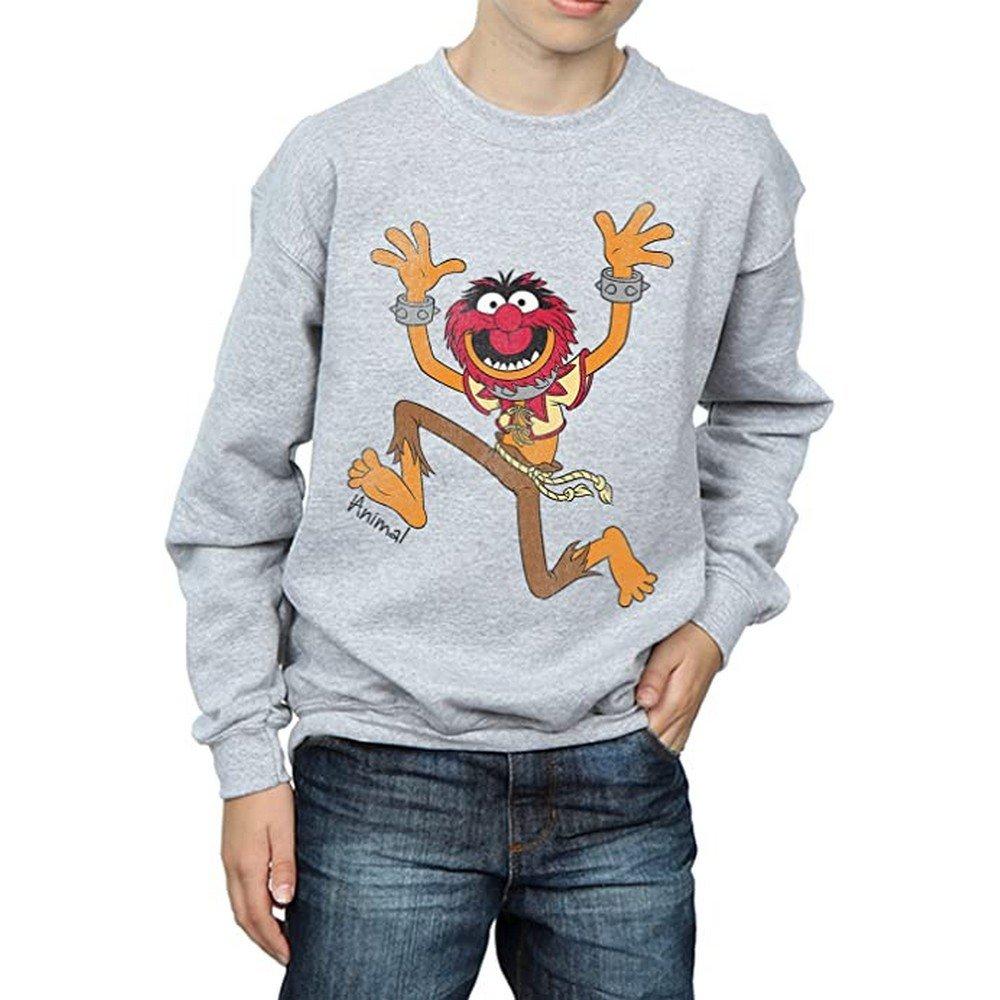 Classic Sweatshirt Jungen Grau 152-158 von The Muppets