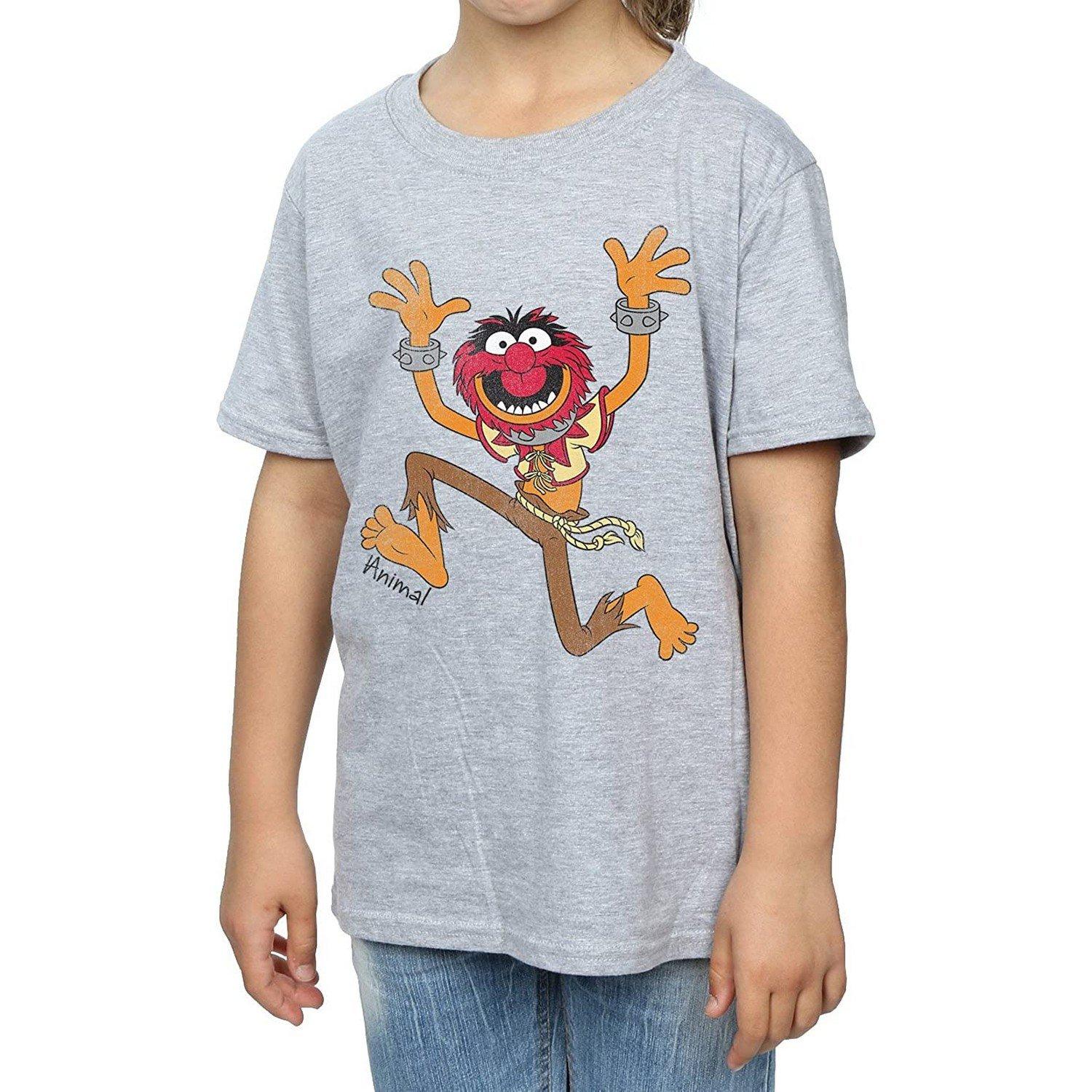 Classic Tshirt Mädchen Grau 140/146 von The Muppets