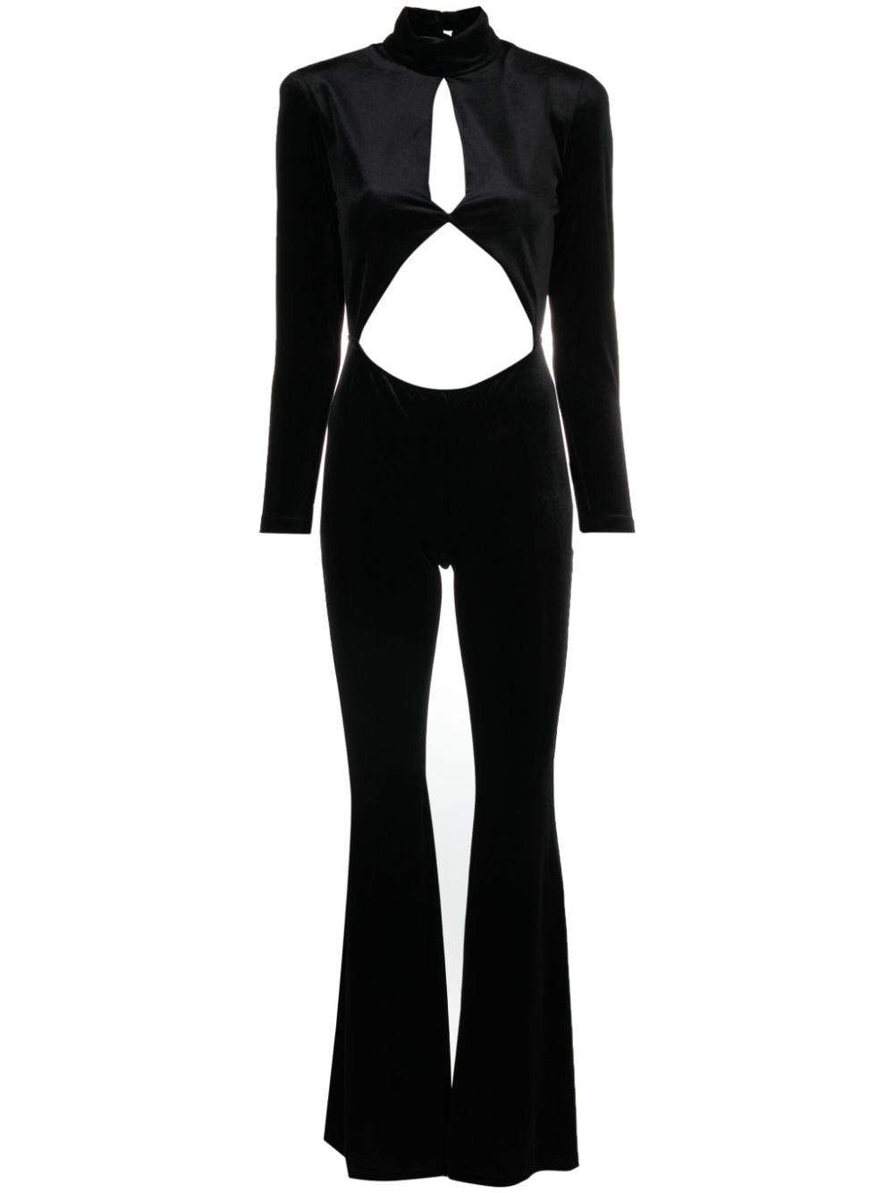 The New Arrivals Ilkyaz Ozel Dalida velvet jumpsuit - Black von The New Arrivals Ilkyaz Ozel