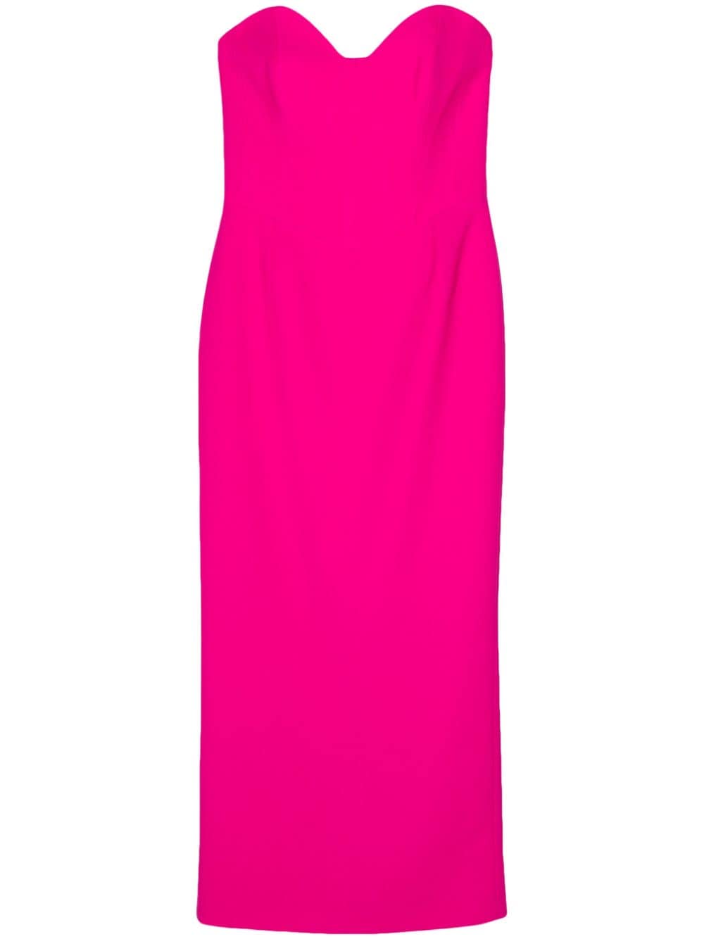 The New Arrivals Ilkyaz Ozel Paloma crepe midi dress - Pink von The New Arrivals Ilkyaz Ozel