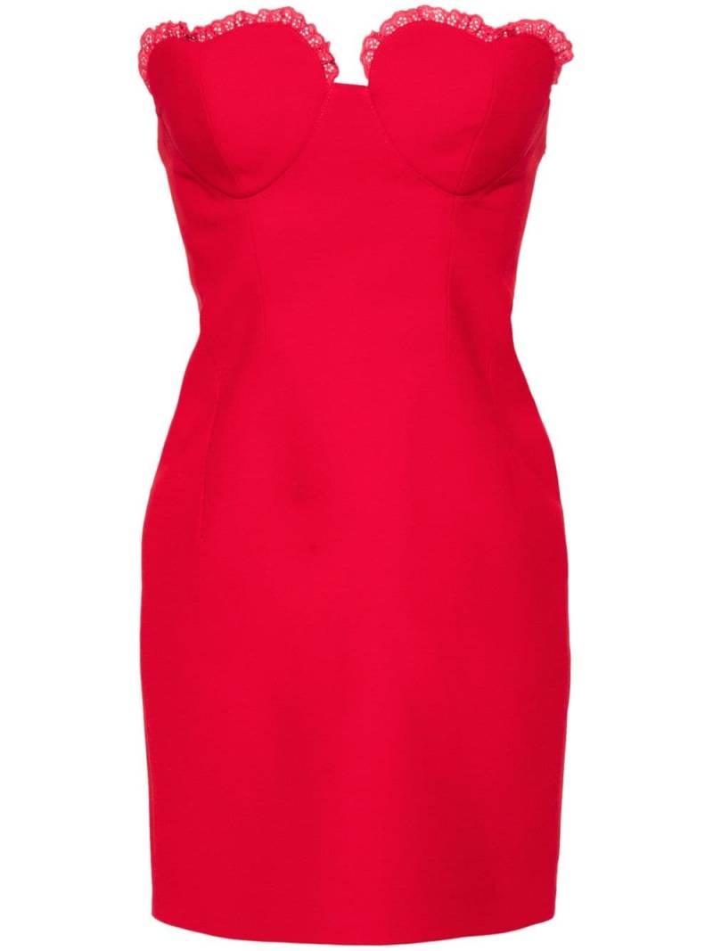 The New Arrivals Ilkyaz Ozel heart-motif strapless dress - Red von The New Arrivals Ilkyaz Ozel
