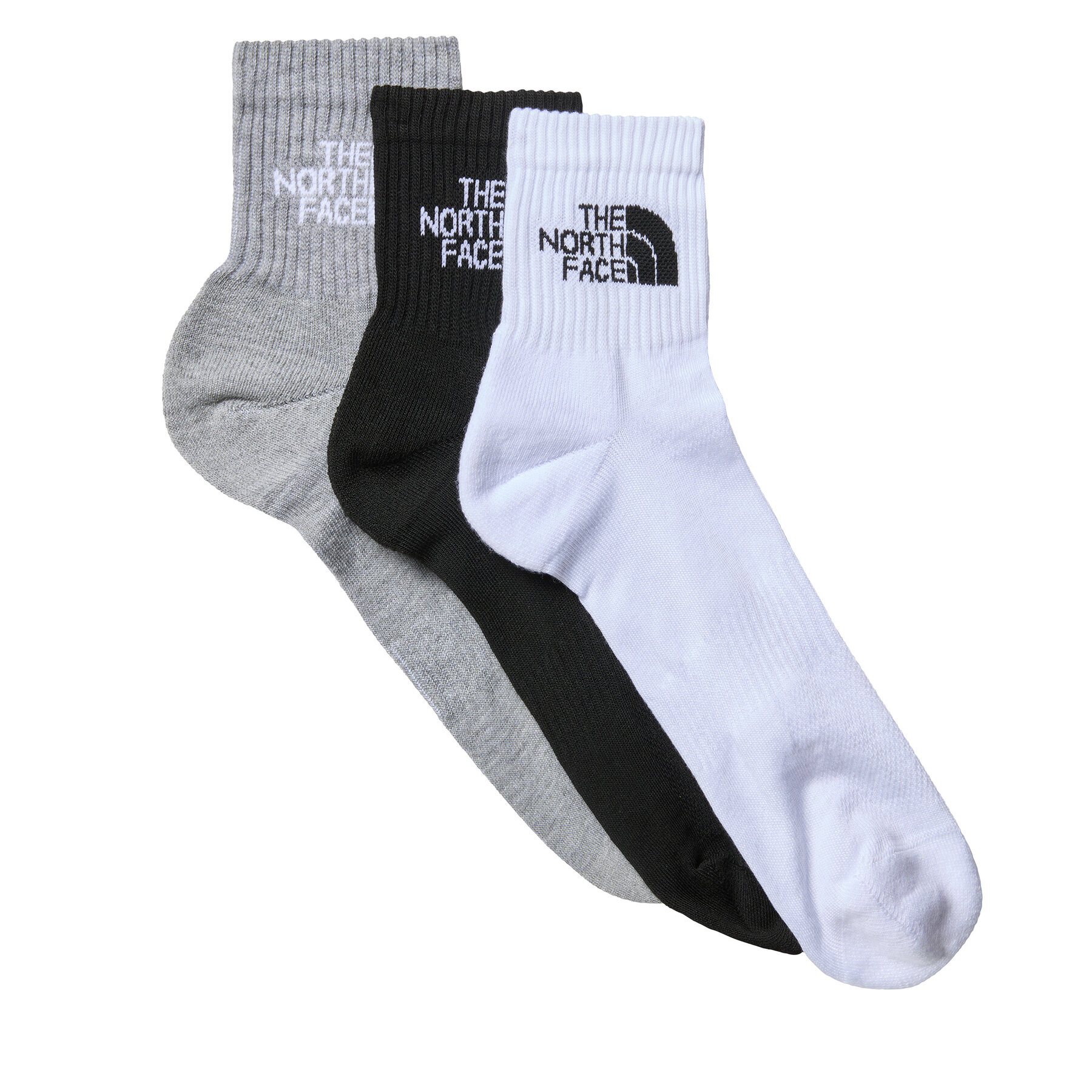 3er-Set hohe Herrensocken The North Face NF0A882G3OW1 Black Assorted von The North Face