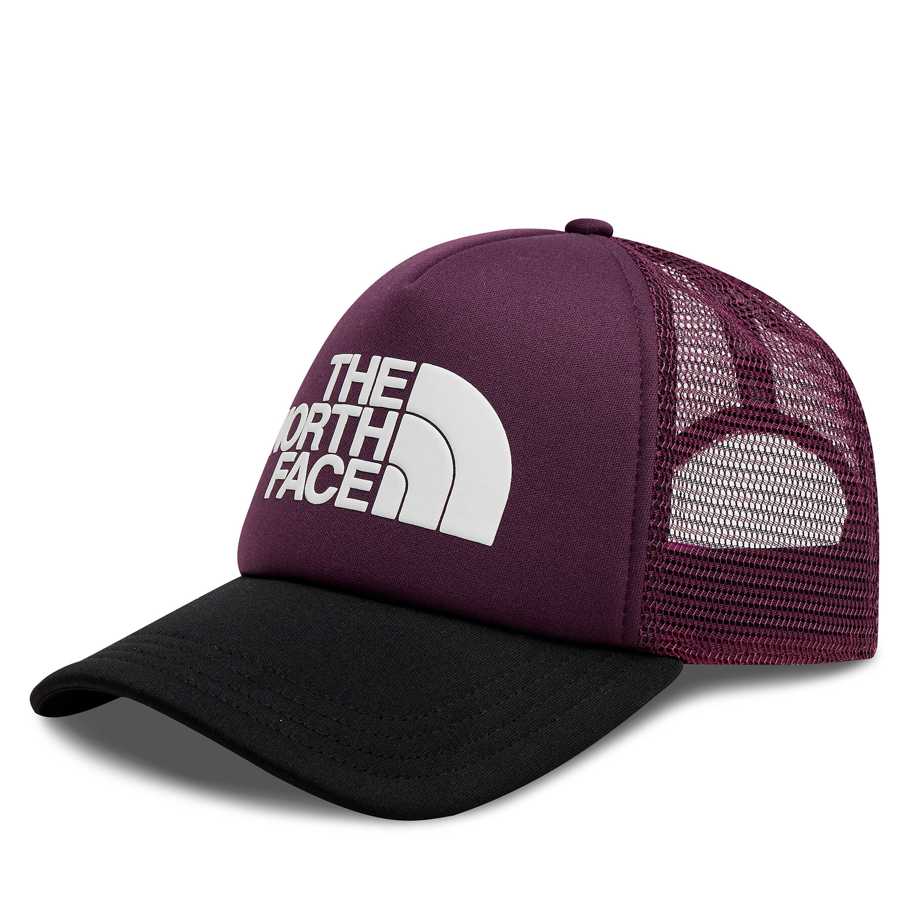 Cap The North Face Logo Trucker NF0A3FM3V6V1 Black Currant Purple von The North Face