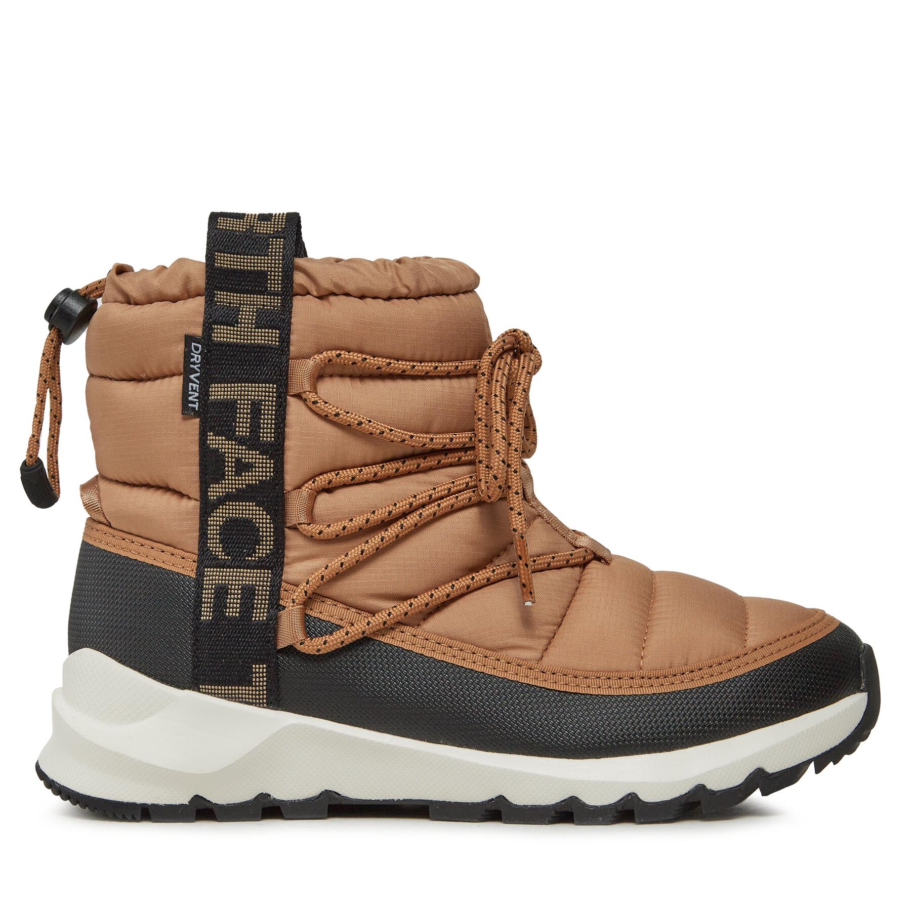 Schneeschuhe The North Face W Thermoball Lace Up WpNF0A5LWDKOM1 Almond Butter/Tnf Black von The North Face
