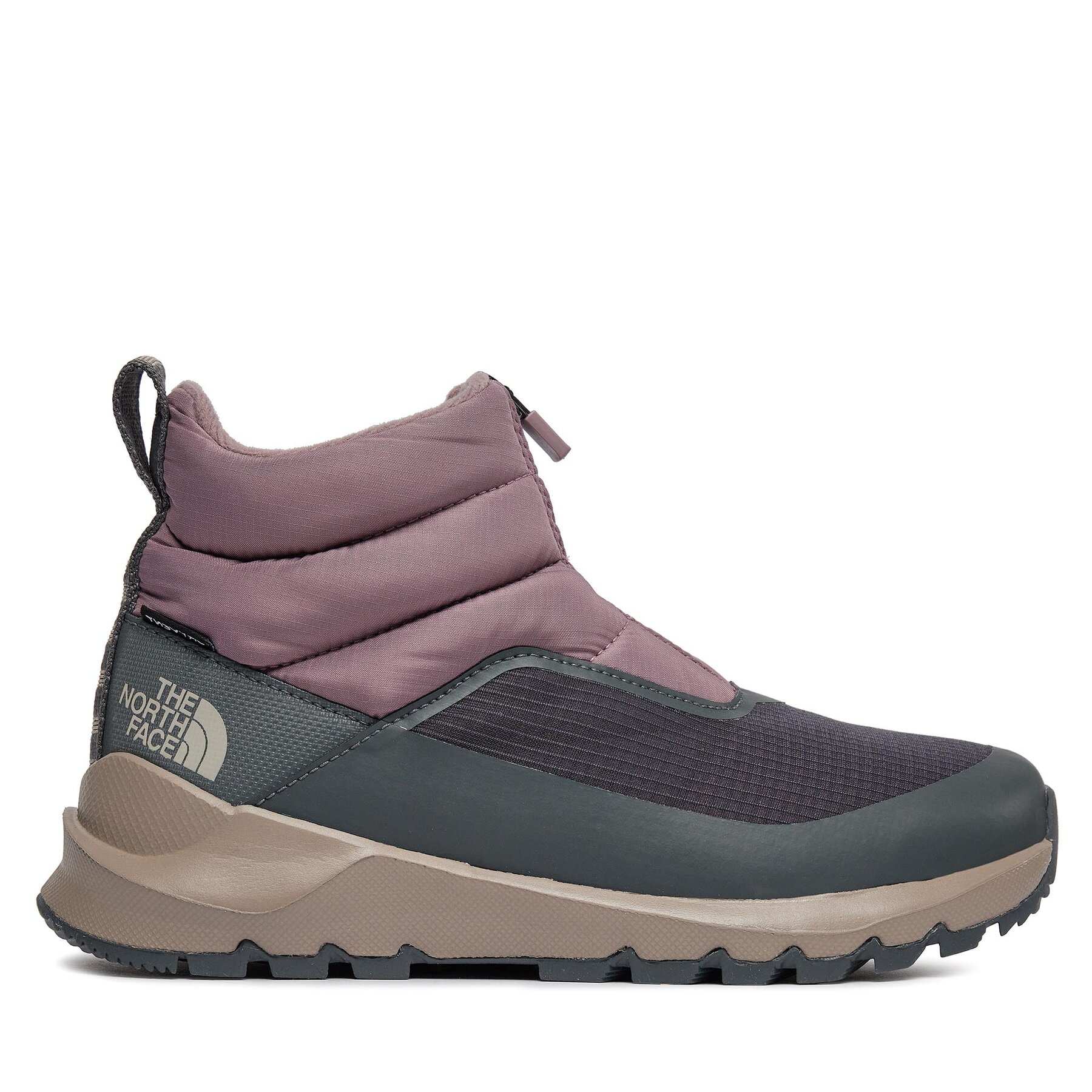 Schneeschuhe The North Face W Thermoball Progressive Zip Ii WpNF0A5LWFODR1 Fawn Grey/Asphalt Grey von The North Face