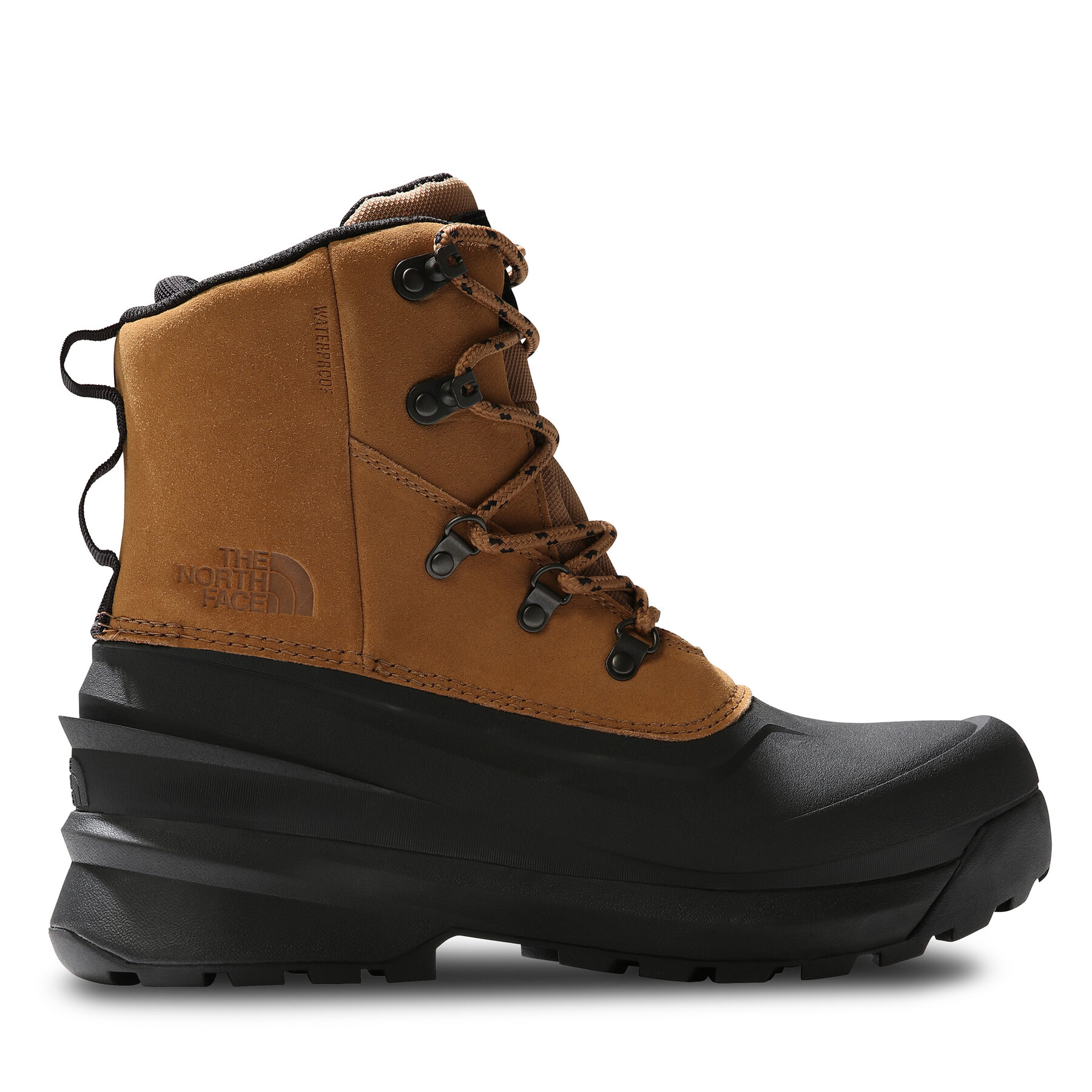 Stiefel The North Face Chelikat V Lace Wp NF0A5LW3YW21 Utility Brown/Tnf Black von The North Face