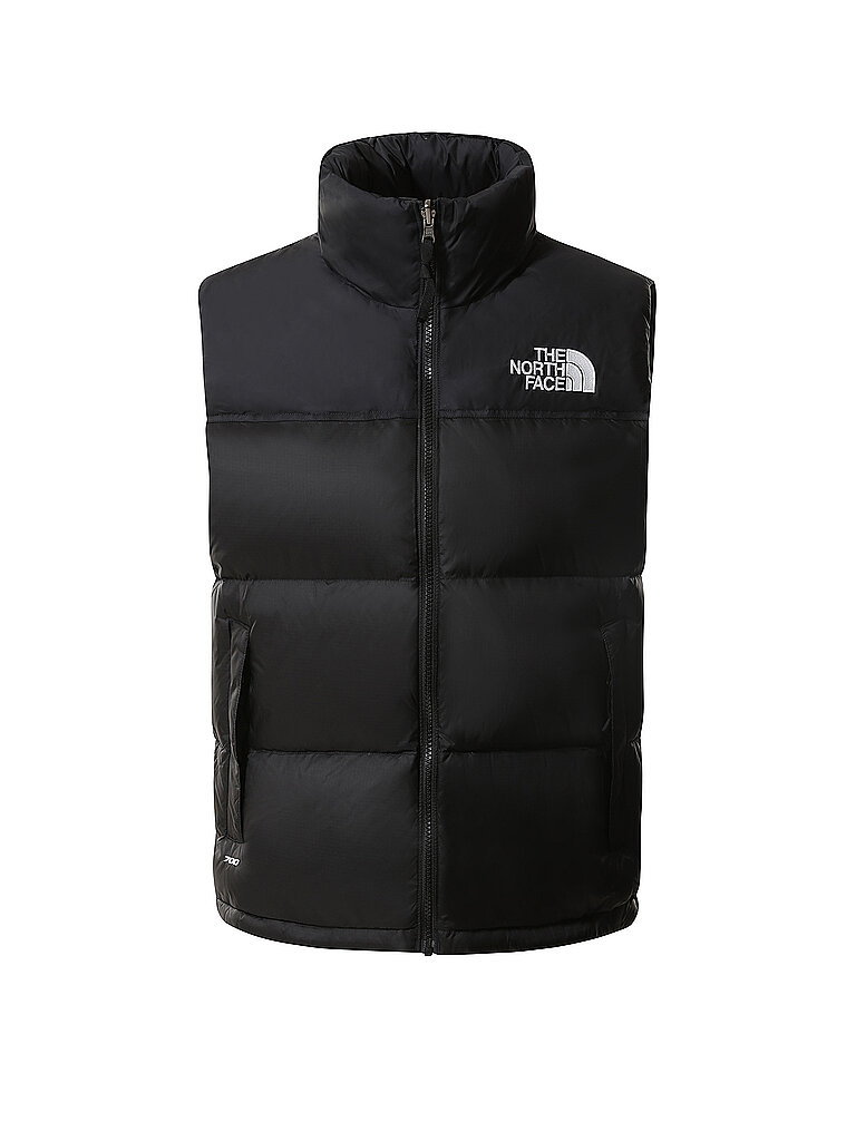 THE NORTH FACE Daunensteppgilet schwarz | L von The North Face