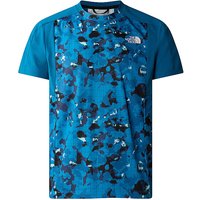 THE NORTH FACE Herren Funktionsshirt Valday Print blau | M von The North Face