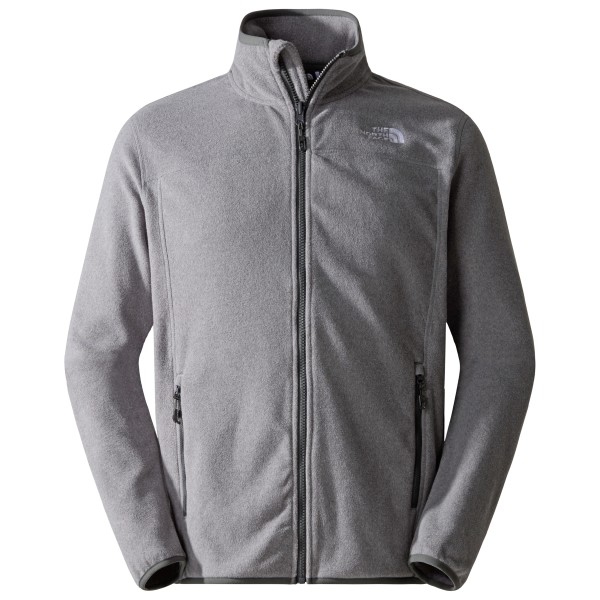 The North Face - 100 Glacier Full Zip - Fleecejacke Gr M grau von The North Face