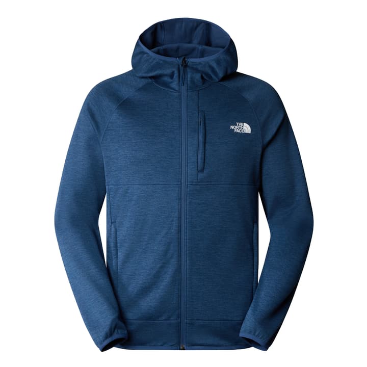 The North Face Canyonlands Hoodie Fleecejacke denim von The North Face