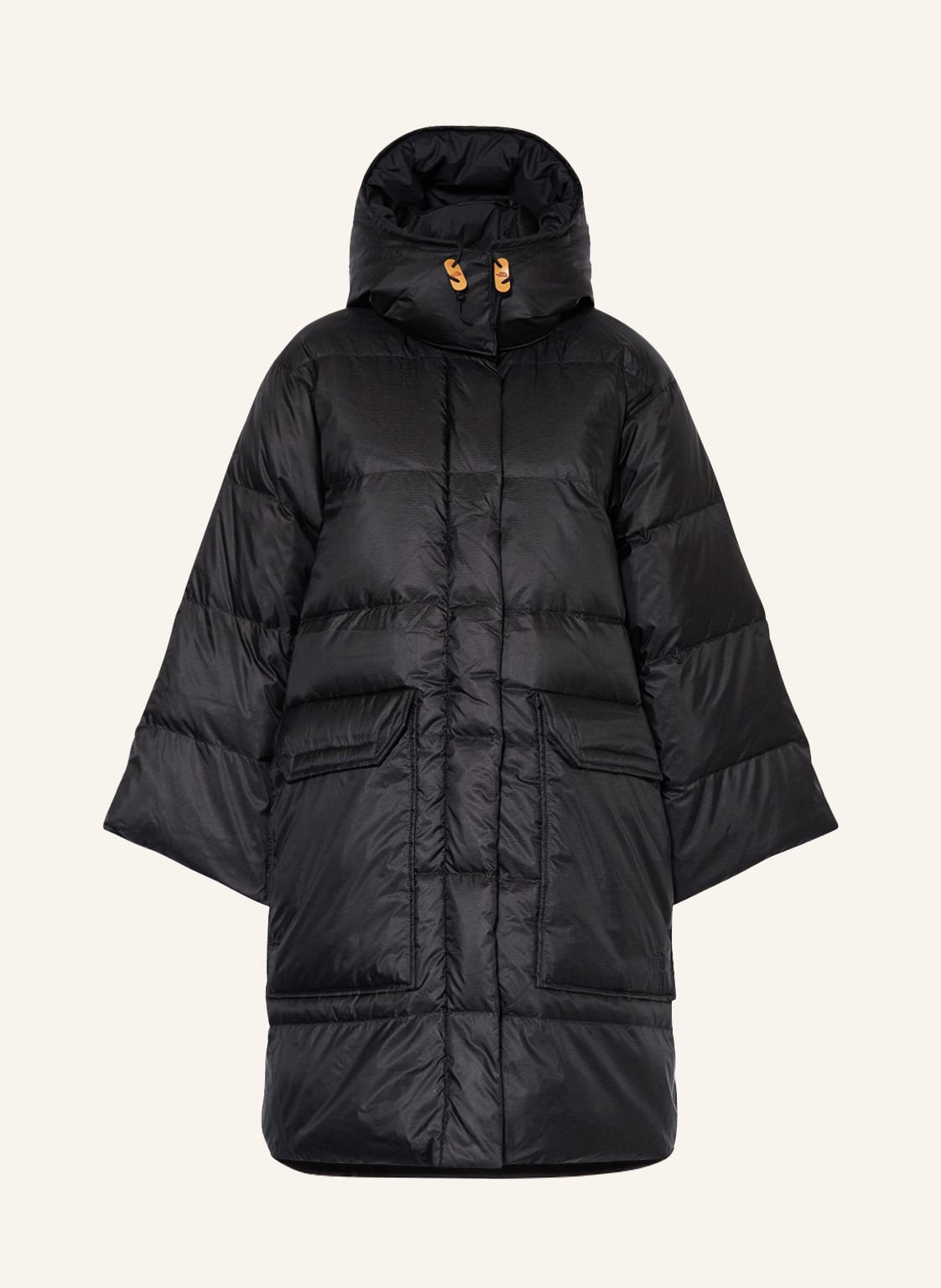 The North Face Daunenmantel '73 Mit Abnehmbarer Kapuze schwarz von The North Face