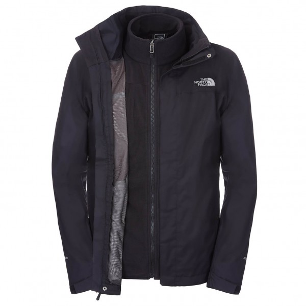 The North Face - Evolve II Triclimate Jacket - Doppeljacke Gr L grau von The North Face