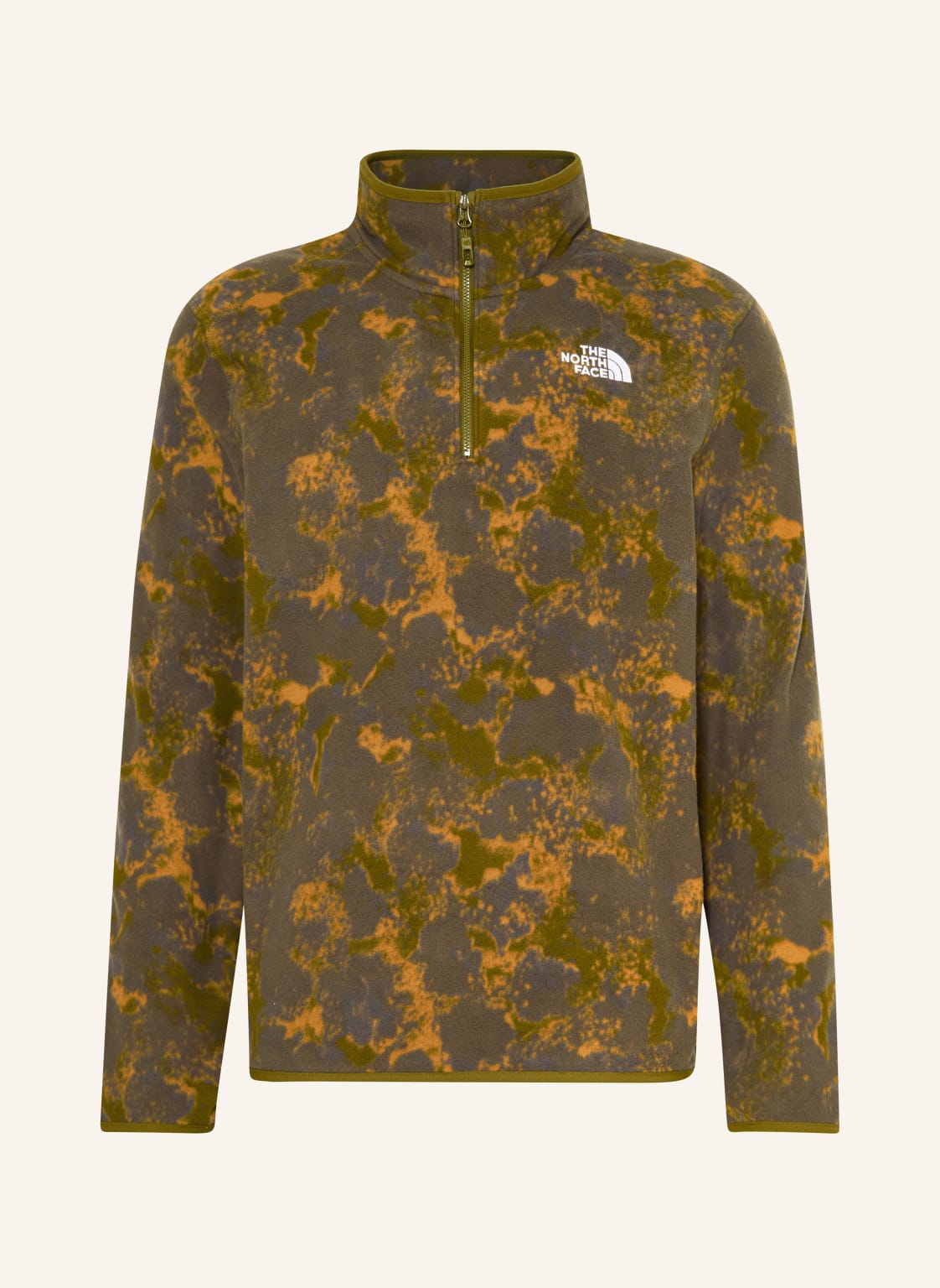 The North Face Fleece-Troyer 100 Glacier gruen von The North Face