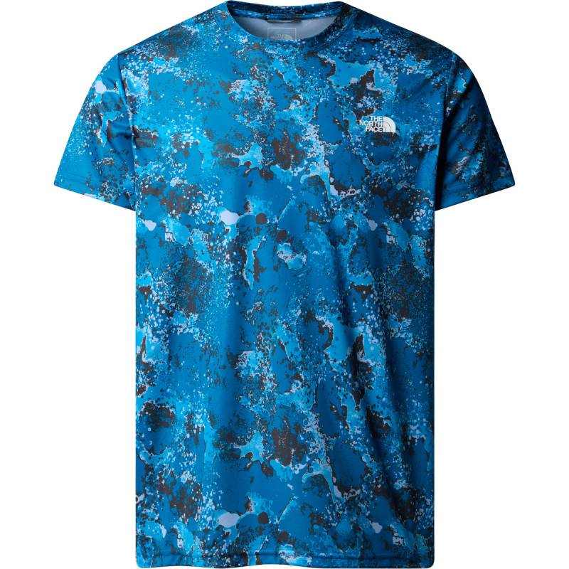 The North Face Herren Reaxion Amp Crew Print T-Shirt von The North Face