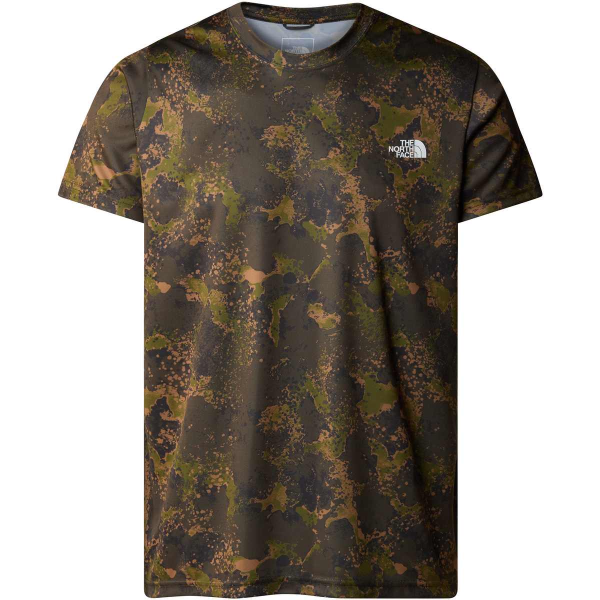 The North Face Herren Reaxion Amp Crew Print T-Shirt von The North Face