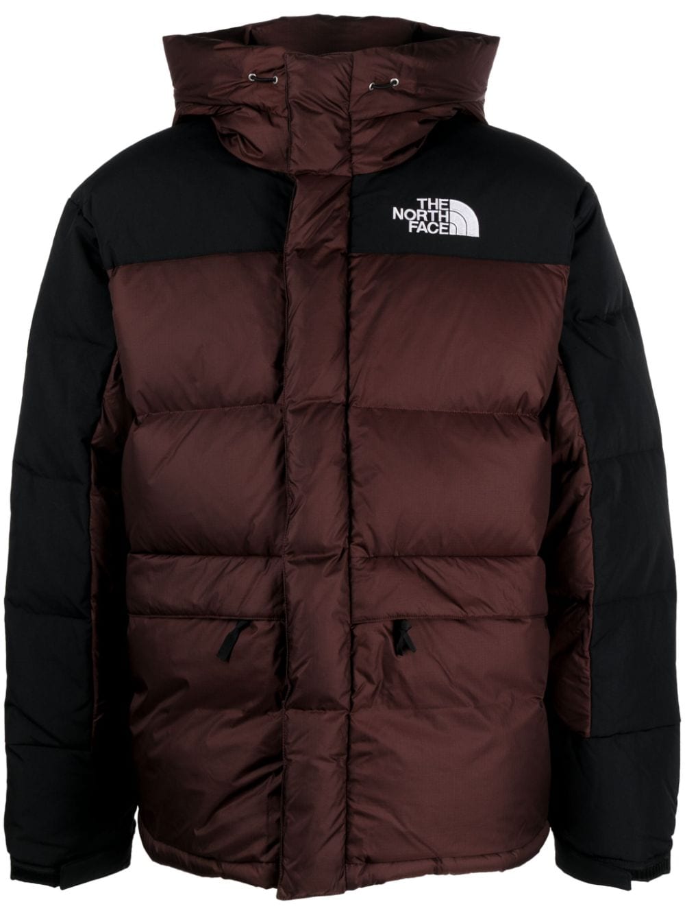 The North Face Himalayan logo-embroidered down jacket - Brown von The North Face