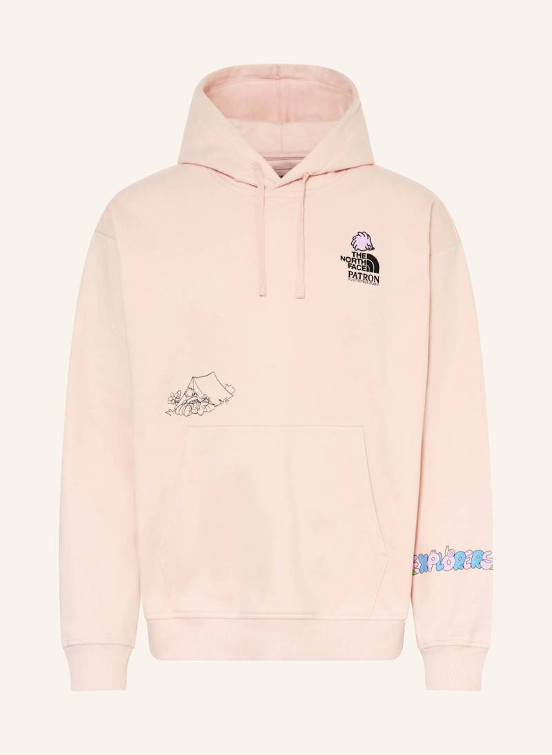 The North Face Hoodie Mountain Cleanup Oversized rosa von The North Face