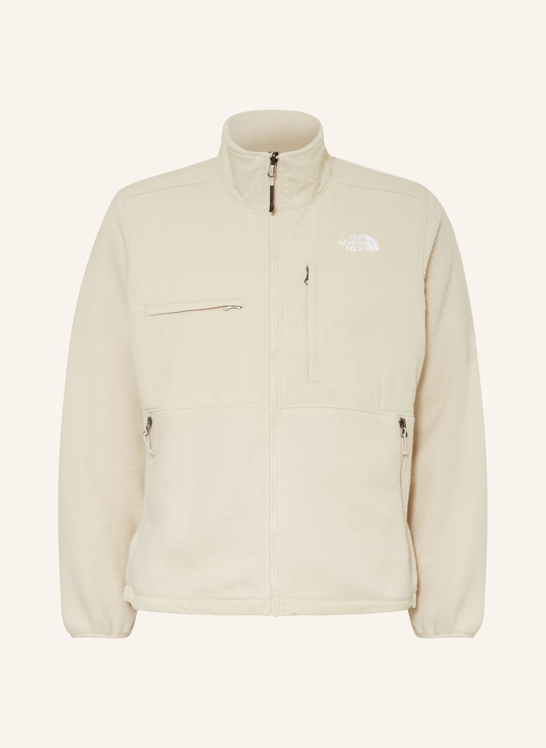 The North Face Jacke Denali Mit Teddyfell beige von The North Face