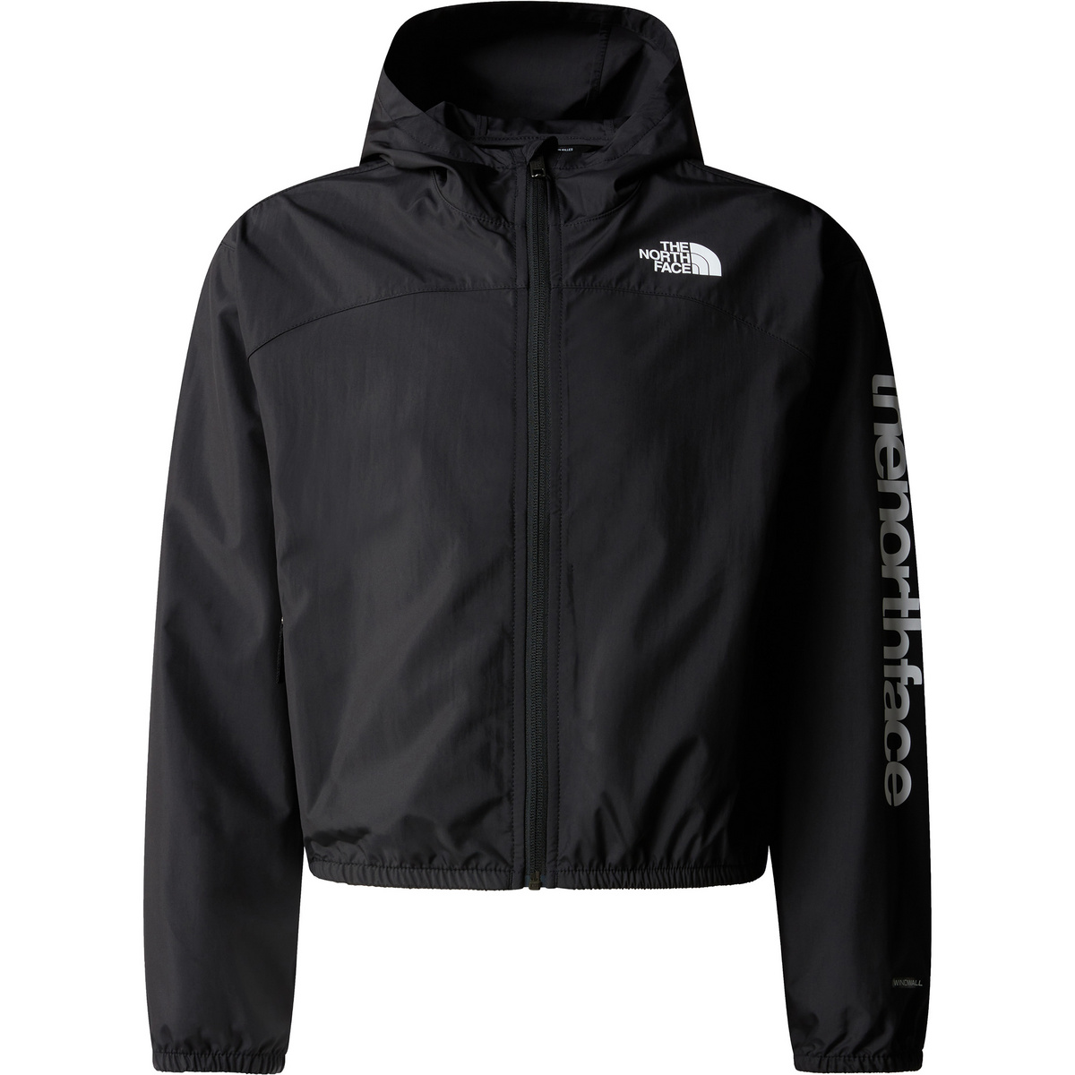 The North Face Kinder Never Stop Hooded Windwall Jacke von The North Face