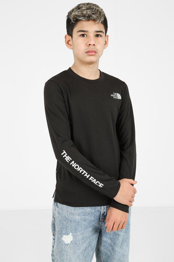 The North Face Langarmshirt | Schwarz | Jungen  | L von The North Face