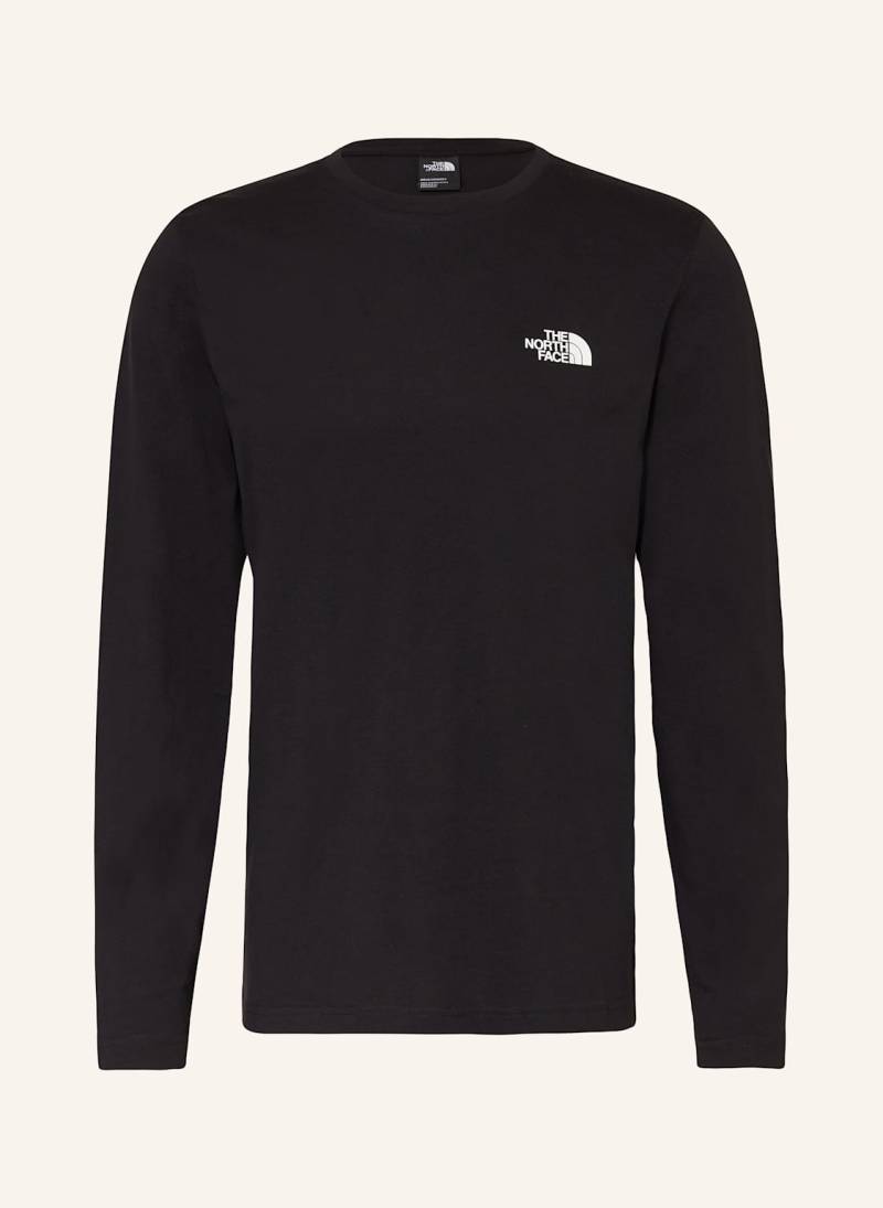 The North Face Longsleeve Simple Dome schwarz von The North Face