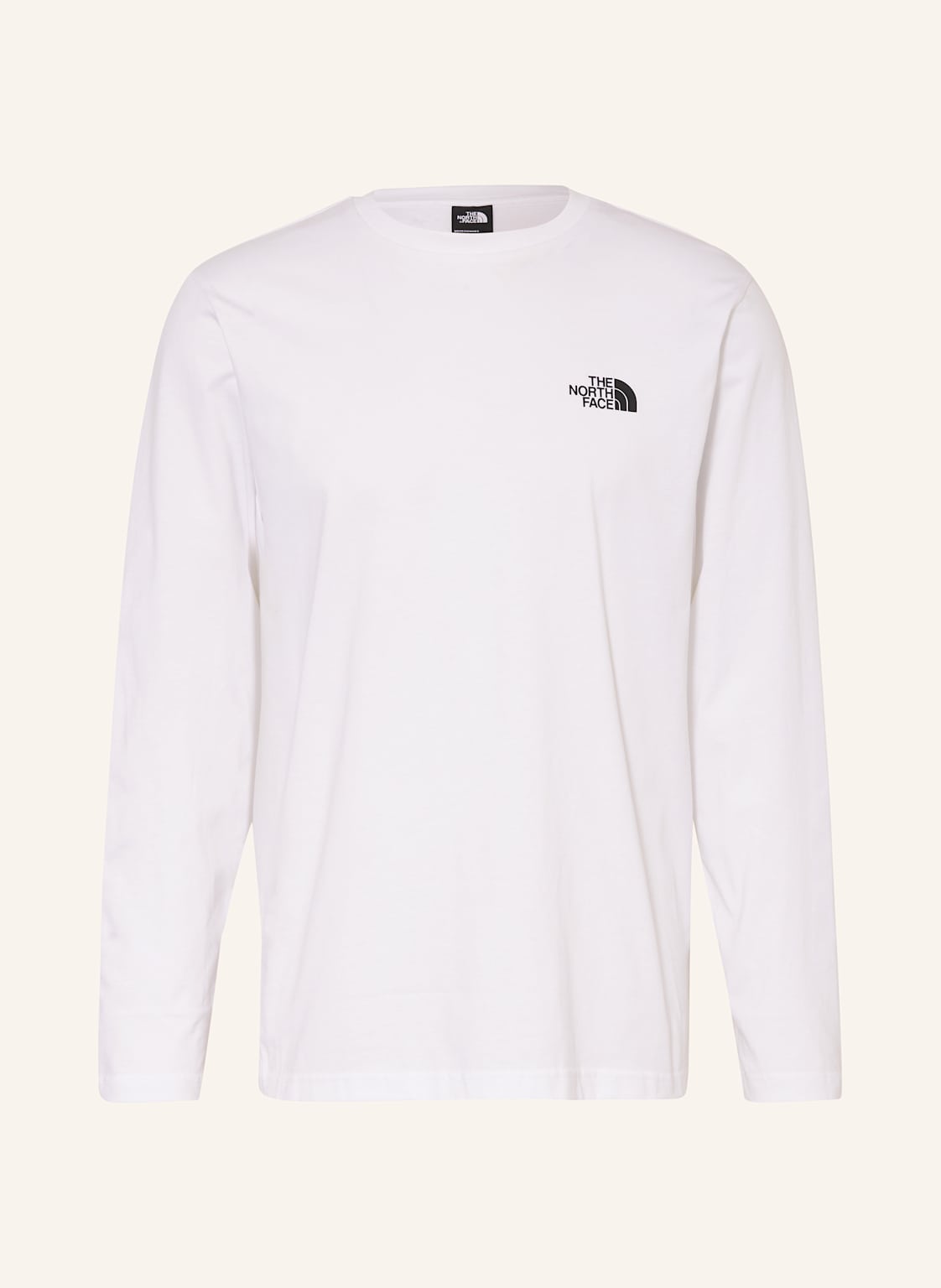 The North Face Longsleeve Simple Dome weiss The North Face Longsleeve Simple Dome weiss von The North Face