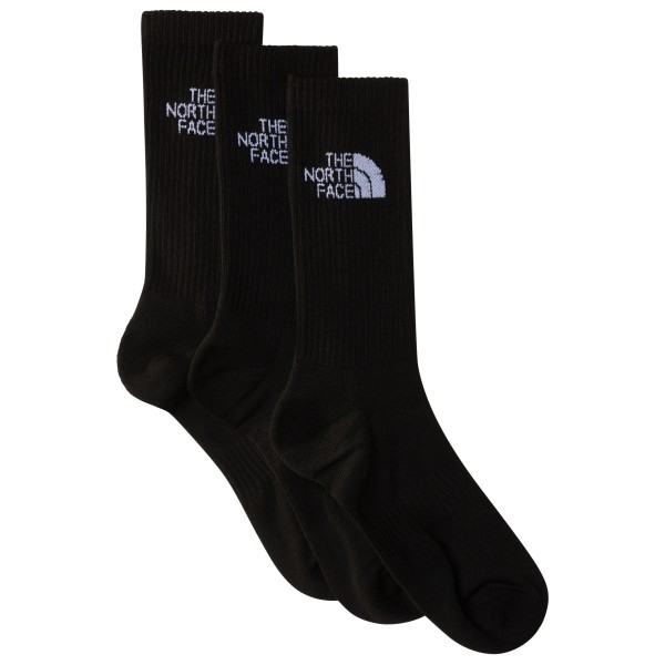 The North Face - Multi Sport Cush Crew Socks 3-Pack - Multifunktionssocken Gr L schwarz von The North Face