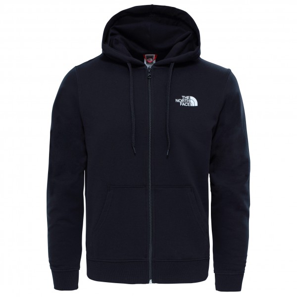 The North Face - Open Gate Fullzip Hoodie Light Gr M blau von The North Face