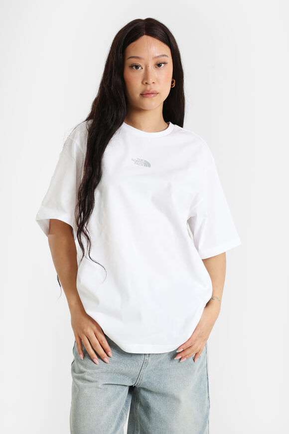 The North Face Oversize T-Shirt | White | Damen  | XS von The North Face
