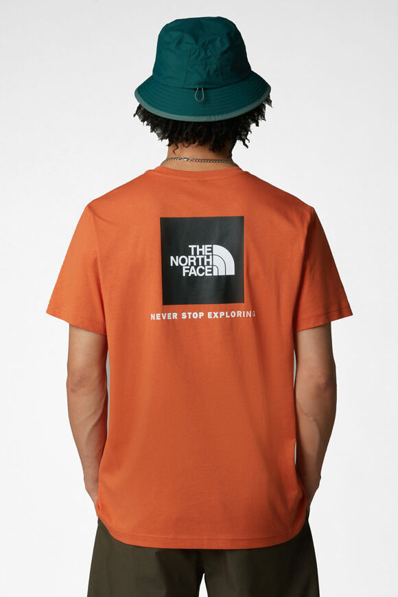 The North Face Redbox T-Shirt | Digital Orange | Herren  | L von The North Face