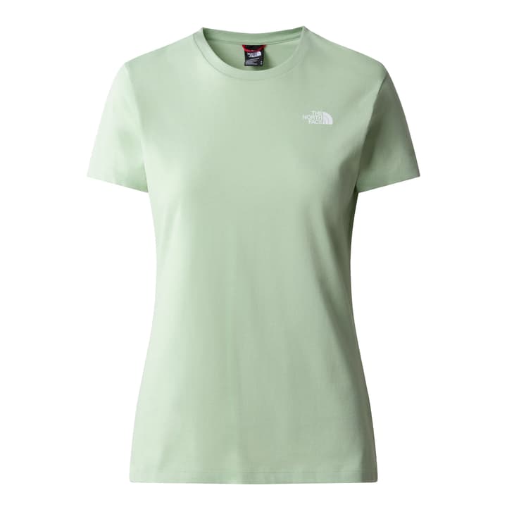 The North Face Simple Dome T-Shirt lindgrün von The North Face