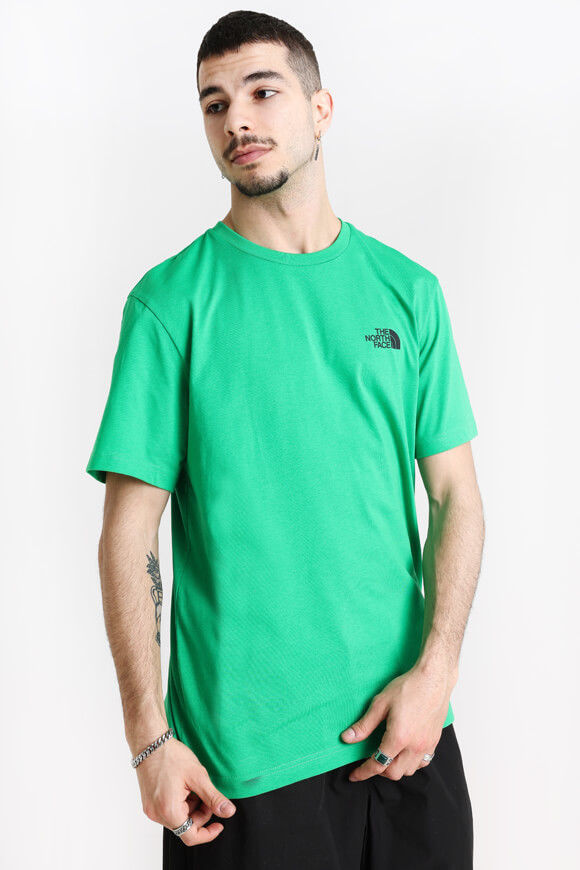 The North Face T-Shirt | Optic Emerald | Herren  | S von The North Face