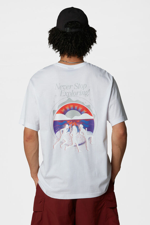 The North Face T-Shirt | White | Herren  | L von The North Face