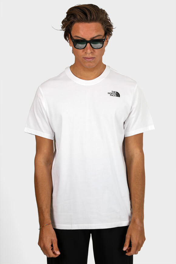 The North Face T-Shirt | White | Herren  | XS von The North Face