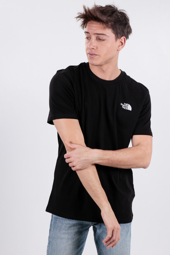 The North Face T-Shirt | Black | Herren  | XS von The North Face