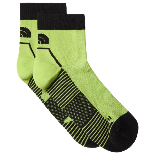 The North Face - Trail Run Quarter Socks - Laufsocken Gr L grün von The North Face