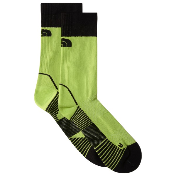 The North Face - Trail Run Socks Crew - Laufsocken Gr L grün von The North Face