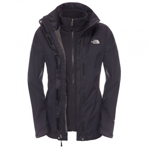 The North Face - Women's Evolve II Triclimate Jacket - Doppeljacke Gr L grau von The North Face