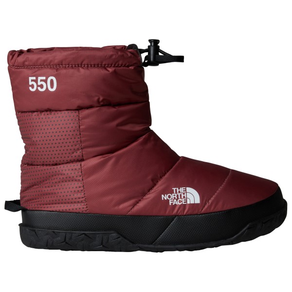 The North Face - Women's Nuptse Apres Bootie - Winterschuhe Gr 11;5;7 rot;schwarz von The North Face