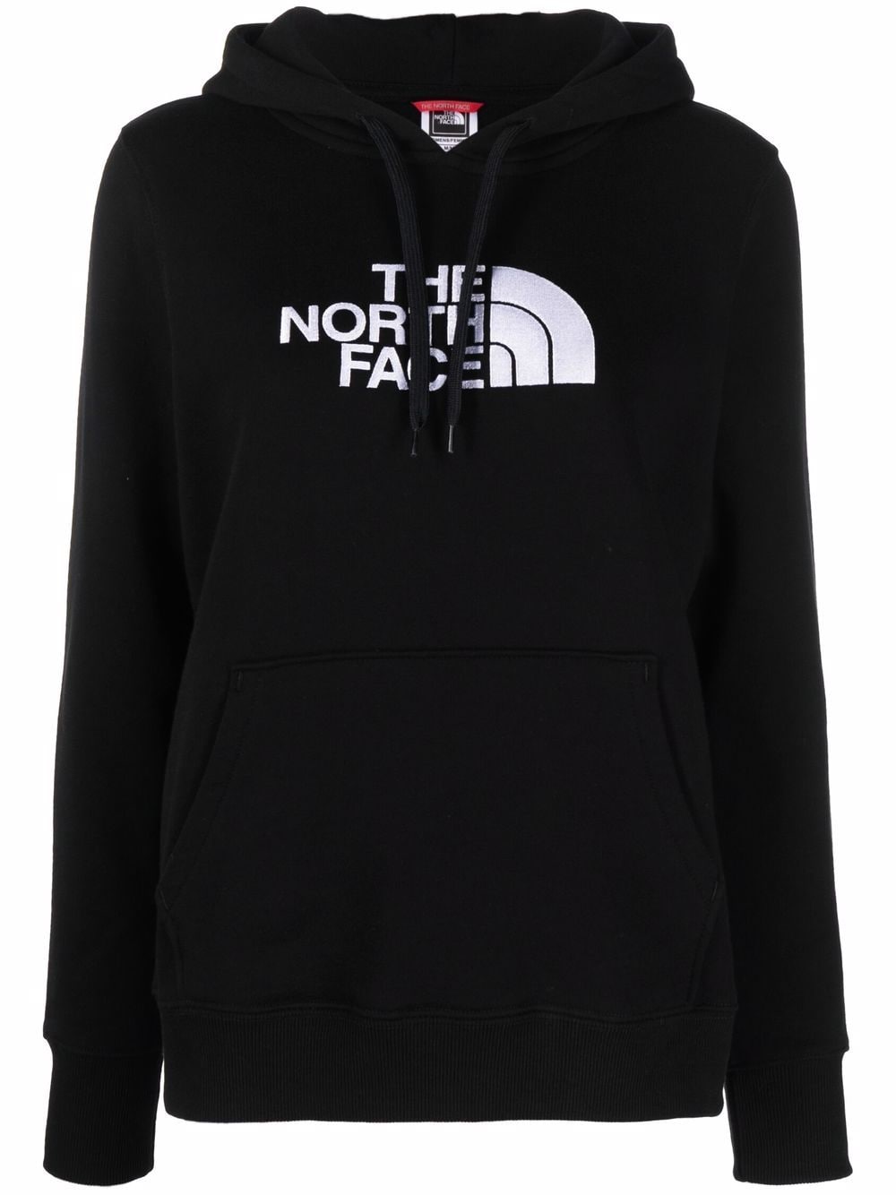The North Face embroidered-logo drawstring hoodie - Black von The North Face