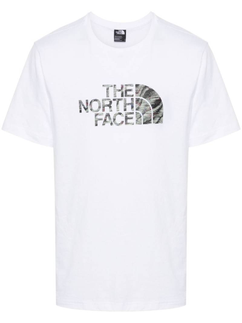 The North Face logo-print cotton T-shirt - White von The North Face