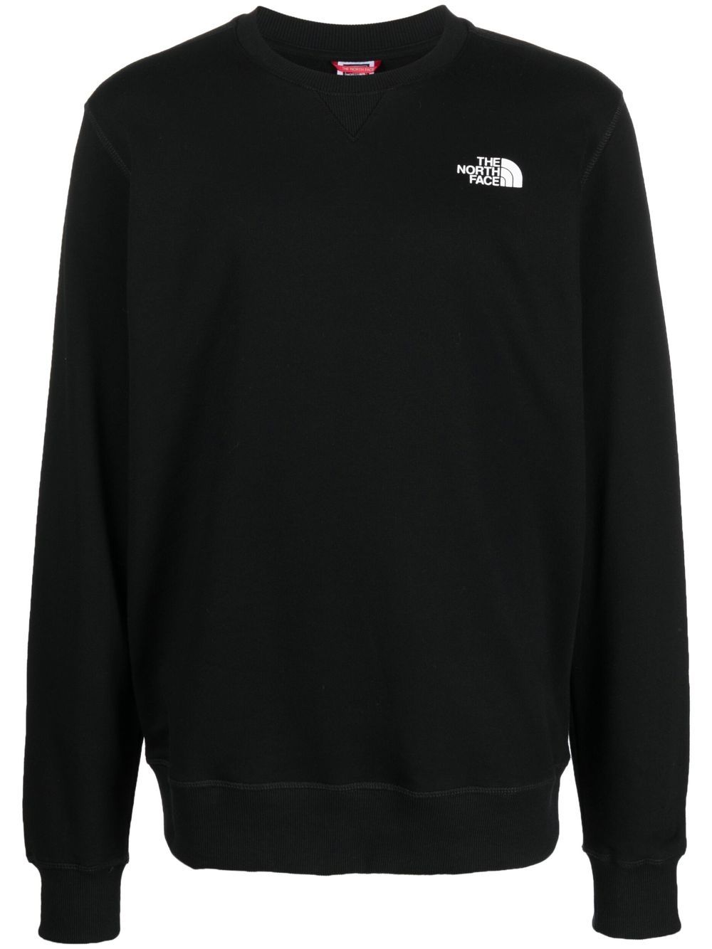 The North Face logo print crew-neck sweatshirt - Black von The North Face