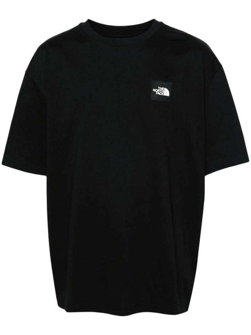 The North Face rubberised-logo cotton T-shirt - Black von The North Face